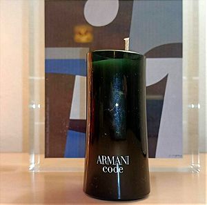 Κερί σε γνήσιο φιαλίδιο αρώματος Armani Code!