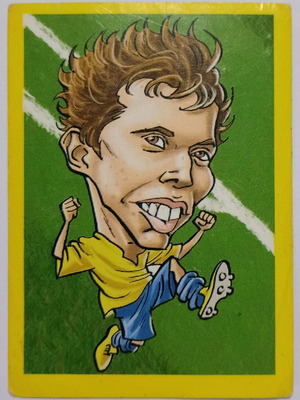 Bernard Brazil World Cup 2014 sticker