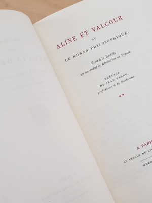 Oeuvres Complètes du Marquis de Sade τόμοι V-VI μεταχειρισμένοι