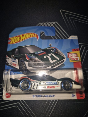 Hot Wheels Ford GT40 '67 like new