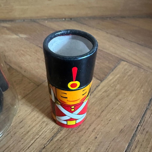 English Guard Doll and Matchbox New, Collectible