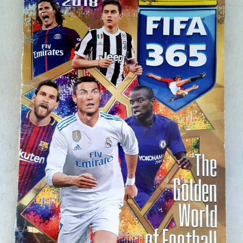 Fifa 365 Panini 2018 sticker album used, 28 missing stickers