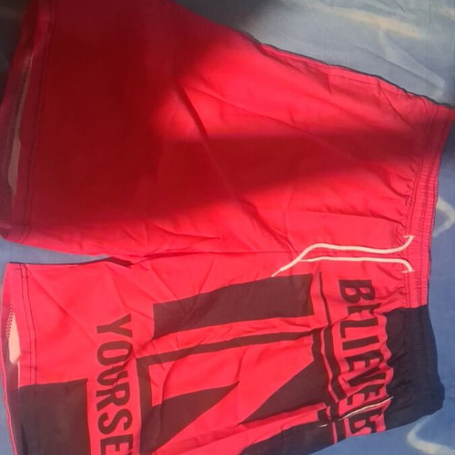 Men's swim shorts 2XL new, red