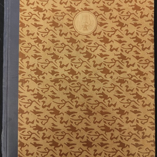 Old Sheet Music Notebook handwritten, used, 1950s-60s