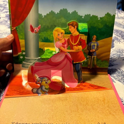 Fairy tale The Beautiful Princess new 3D book