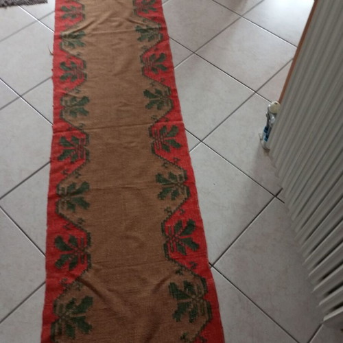 Woolen runner new 435x51cm
