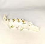 Ceramic crocodile new 20×8