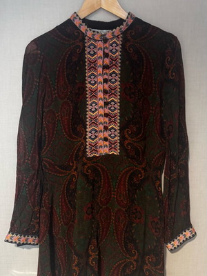 Zara dress multicolored like new, size M 38 10