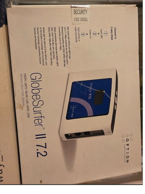 Option GlobeSurfer II 7.2 3G HSDPA Wireless Voice/Data Gateway, NOS