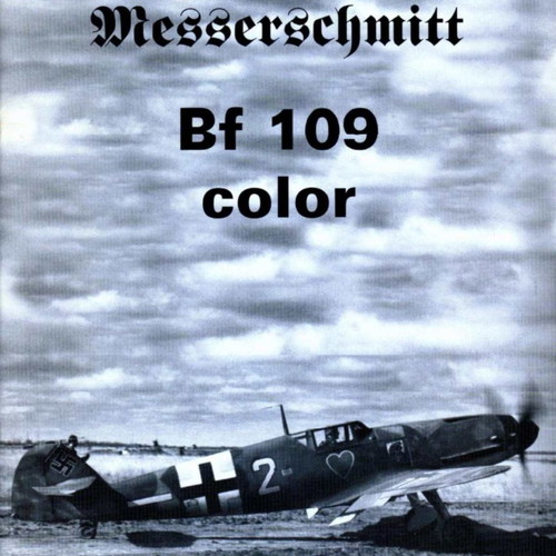 Messerschmitt Bf-109 Color book like new