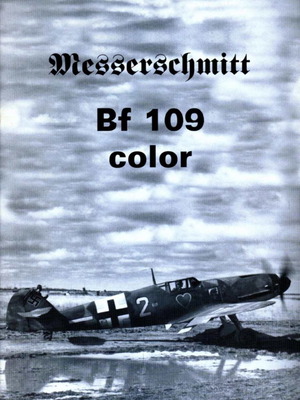Messerschmitt Bf-109 Color book like new