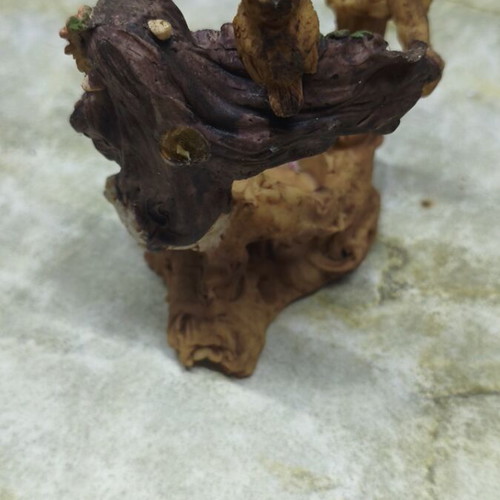 Elf with owl for tealight new