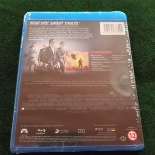 Mission Impossible Ghost Protocol Blu-Ray new with Greek subtitles