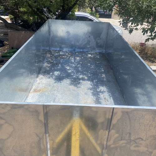 Large trailer 3 meters with removable sides, new