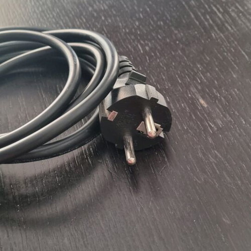 Power supply cables for PC new, black 0.75mm, set of 2