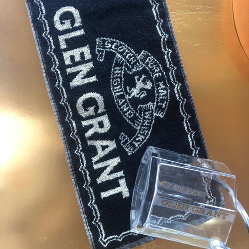Glen Grant Ice Bucket with Handle and Towel new