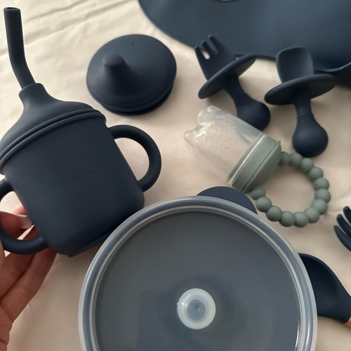 AboutBabyGr silicone feeding set new, 9 pieces