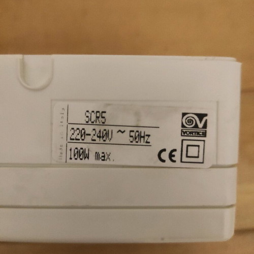 Vortice control box for ceiling fans new, white