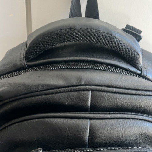 Backpack bag new, black with laptop compartment and multiple pockets