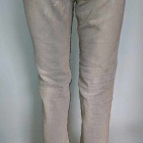 Vintage ripped and branded jeans high waist wide legs like new