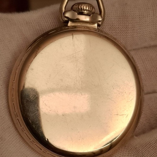 Illinois Bunn Special 60 Hour Pocket Watch used, collectible railroad