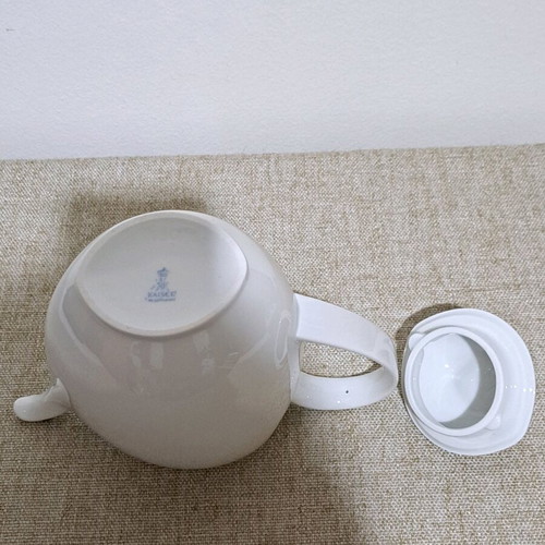 Kaiser porcelain coffee pot White Germany vintage like new