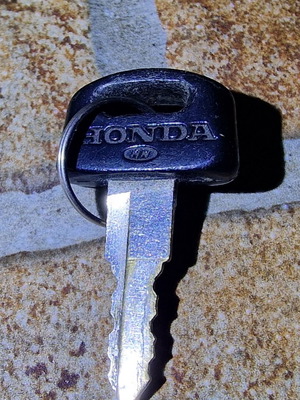 Honda C50 key used