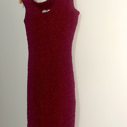 Miss Selfridge burgundy dress new, size S