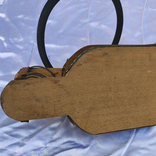 Old wooden bellows like new