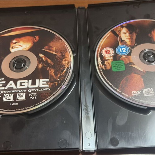The League of Extraordinary Gentlemen DVD Two-Disc Special Edition like new with slipcase