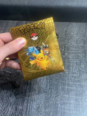 Pokemon gold cards limited edition, pack of 10