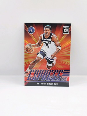 Panini Donruss Optic Anthony Edwards Express Lane Purple σαν καινούργιο