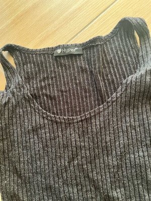 Hyper blouse used, size S, gray