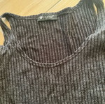 Hyper blouse used, size S, gray