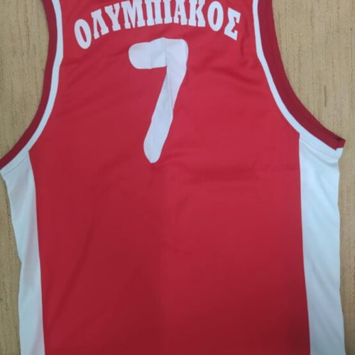 Olympiacos basketball jersey used