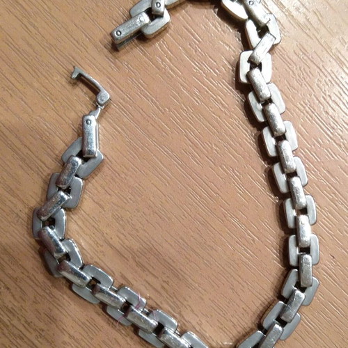 Men's chain bracelet stainless steel 20.5 cm like new