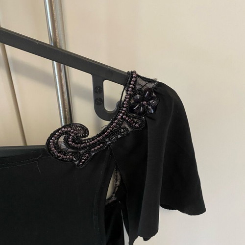 Black short dress E.LOCO France like new