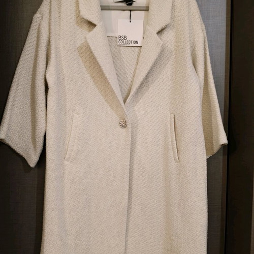 BSB spring coat new, beige, size M