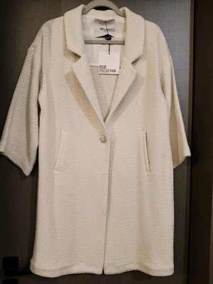 Ανοιξιάτικο πανωφόρι BSB καινούργιο, μπεζ, μέγεθος M