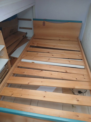 Neoset Semi-Double Bed used, disassemblable