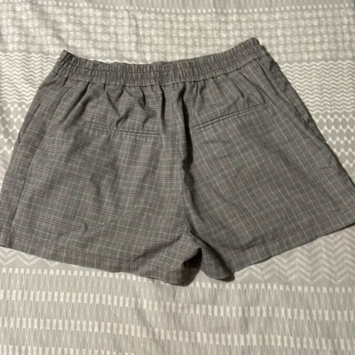 Checked shorts Pull & Bear used, size L, grey