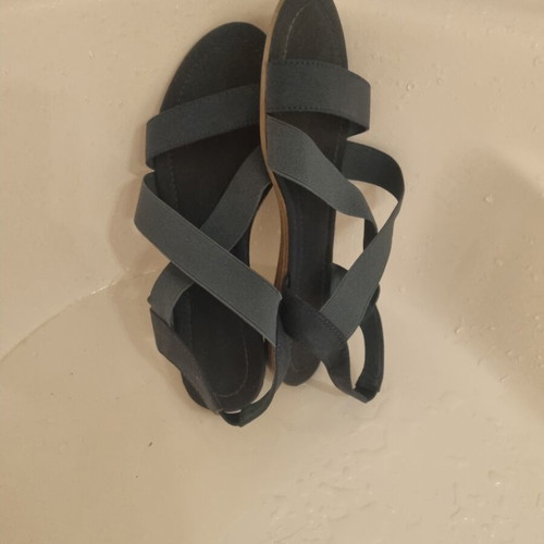 Anatomical sandals used, size 38, blue