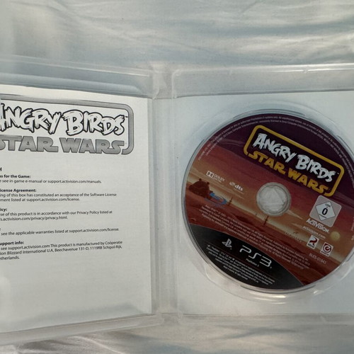 Angry Birds Star Wars PS3 game like new