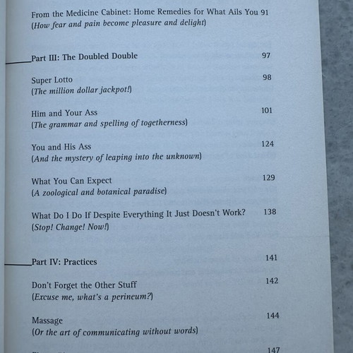 Bend Over The Complete Guide to Anal Sex book like new, English