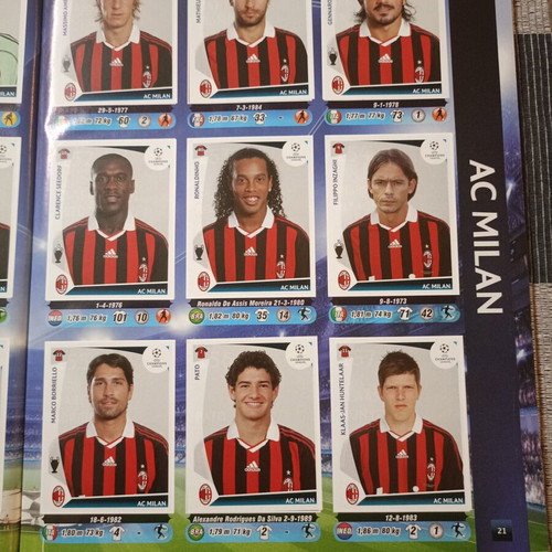 Panini UEFA Champions League 2009-2010 sticker album like new, complete