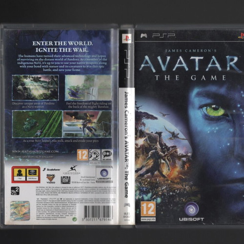 James Cameron's Avatar The Game PSP σαν καινούργιο