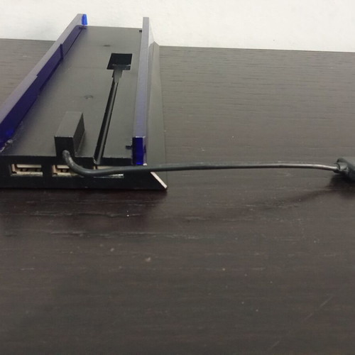 Vertical Stand with Blue LED and 3-Port USB Hub for PS4 Fat used