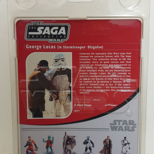Star Wars George Lucas in Stormtrooper Disguise figure new