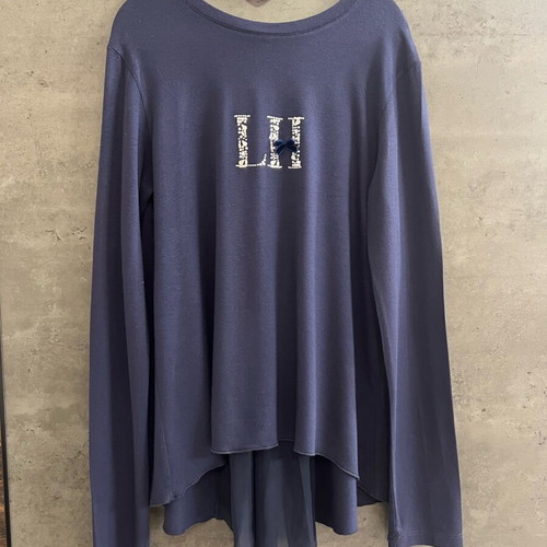 Lapin House girls' blouse like new for 11-12 years old blue