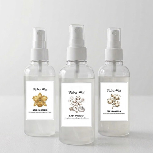 Room and fabric mists set 3 x 100ml new, customizable scents